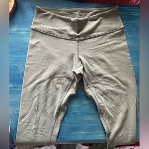 Lululemon leggings olive green (size 6)